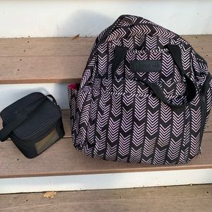 Sarah Wells Kelly Pump bag and Medela cooler